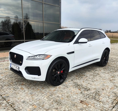 Jaguar F-Pace cena 139000 przebieg: 114000, rok produkcji 2017 z Staszów małe 781